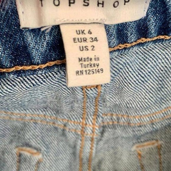 TOPSHOP Jean Skirt - Picture 2 of 2
